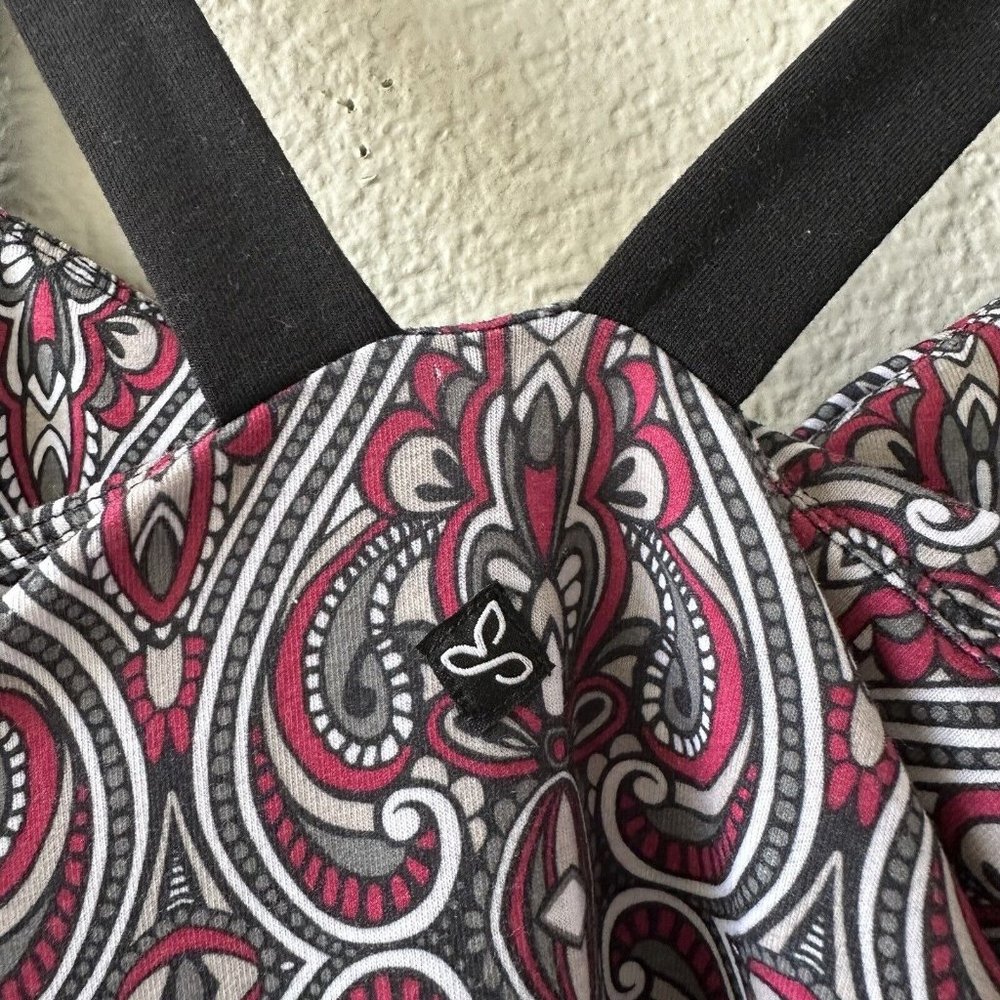 Prana Amaya Pink Geometric Print Dress Size Medium - Picture 2 of 4